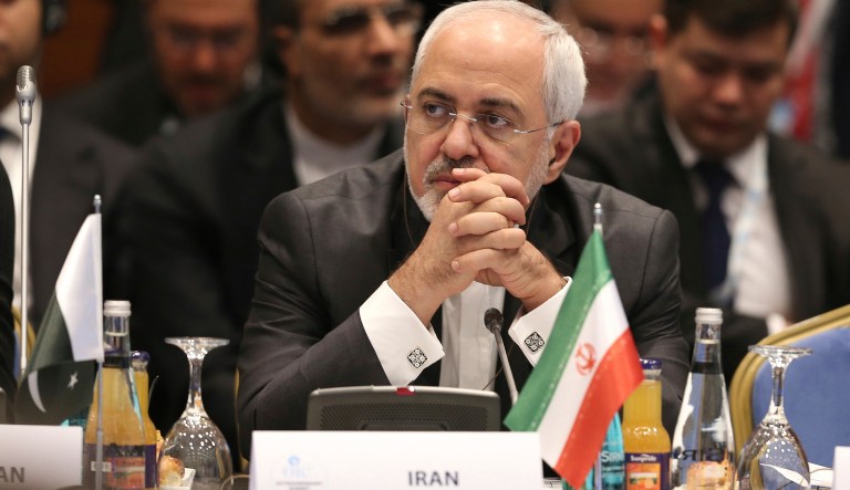 Last week, Iran's Foreign Minister Mohammad Javad Zarif tacitly threatened that Tehran would resume its nuclear program if European states doubled down on its ballistic missile program and terrorist ventures. (Arif Hudaverdi Yaman/Pool Photo via AP)