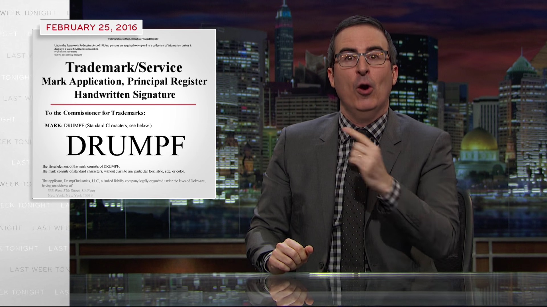 Trademark application submitted for ‘Drumpf’