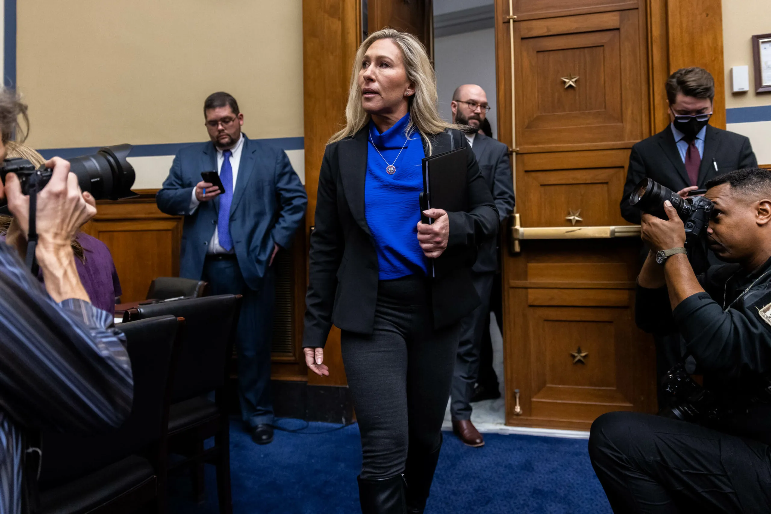 MTG moving on up, while Omar is out: Washington Photos of the Week