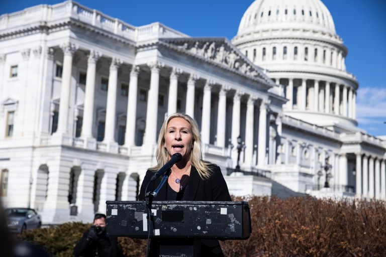 Did Marjorie Taylor Greene compare her crusade to that of Jesus Christ?