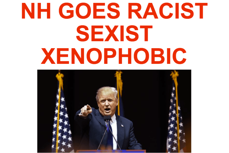 HuffPo: ‘Racist, sexist demagogue’ Trump wins in N.H.