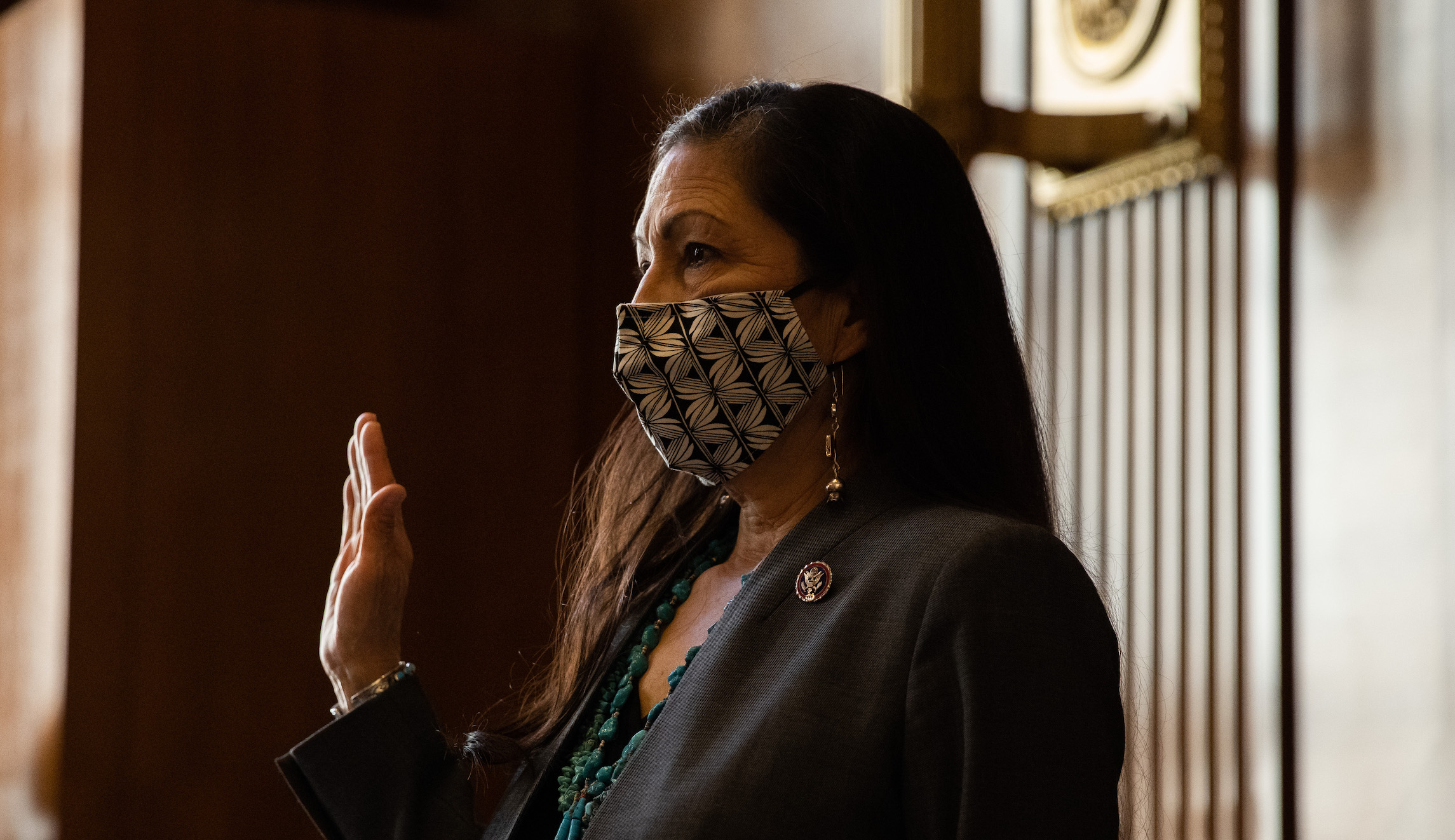 Four Republicans help Haaland advance to final vote for Interior secretary