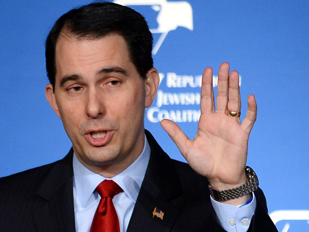 "The unfortunate reality is this is what happens when you put someone in office who's never led before," Walker told Hugh Hewitt on Wednesday night. (Getty Images File)