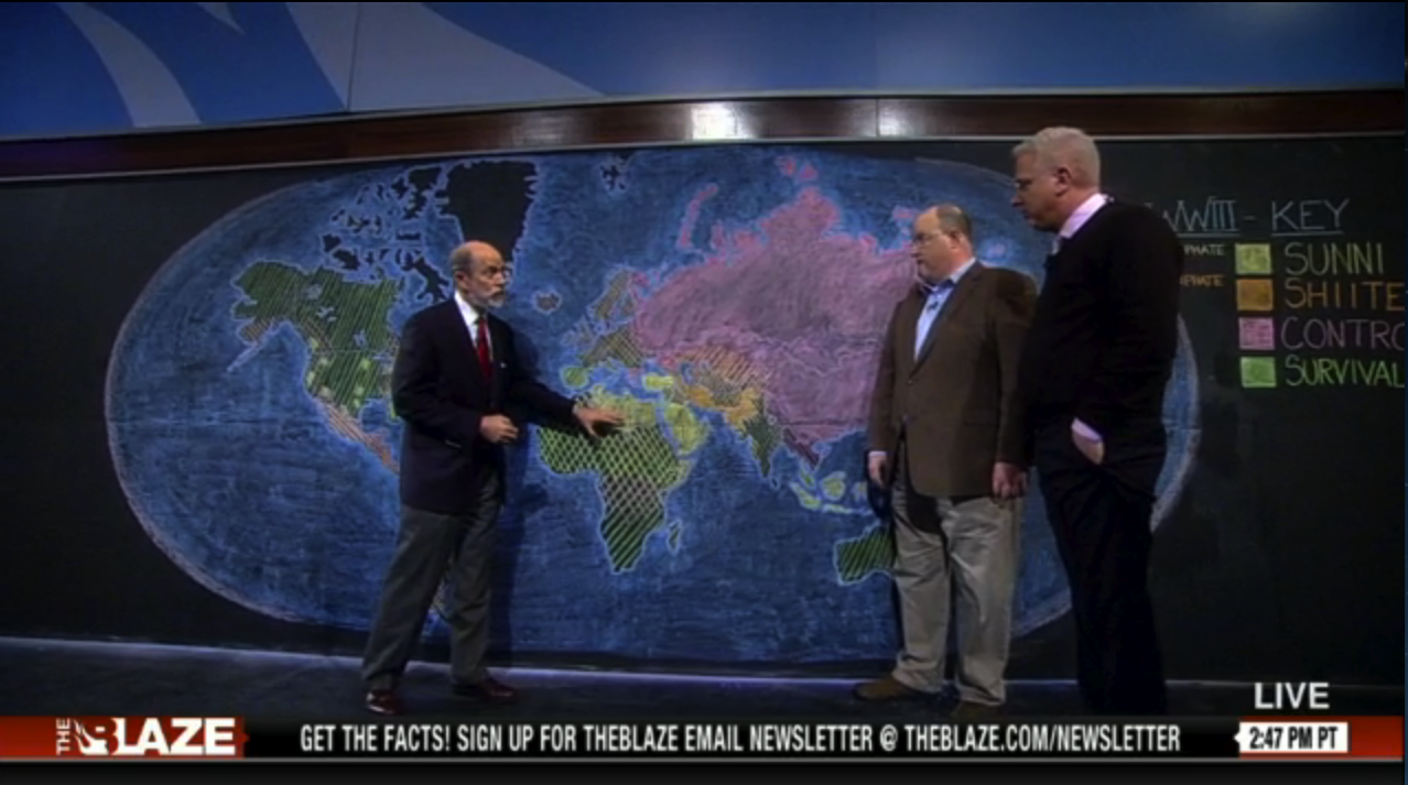 Glenn Beck’s World War III map