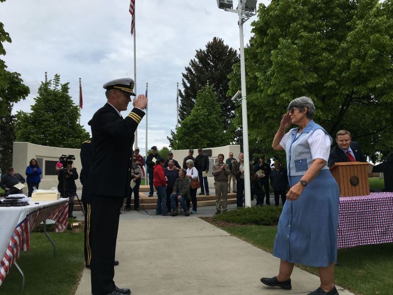 As a congressman, retired Navy SEAL Ryan Zinke was an official partner DOD's 50th Anniversary Commemoration of the Vietnam War in which he gave out over 1,500 commemorative pins to vets.