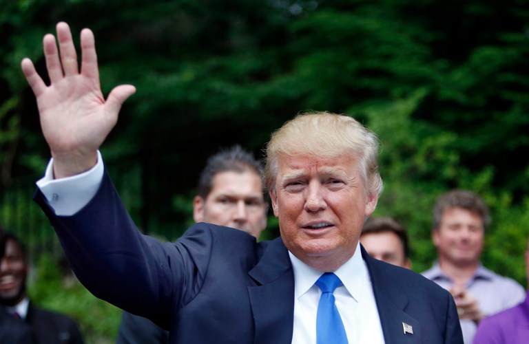 Trump said the plan can't be compared to Obamacare 