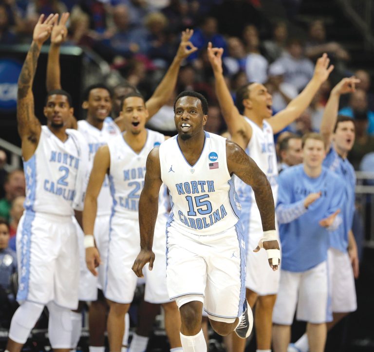 Charlie Riedel/AP
North Carolina's P.J. Hairston has made more than 50 percent of his 3-pointers in the postseason.