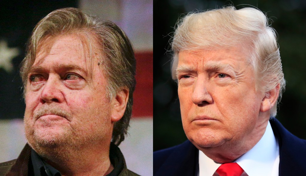 Trump, Bannon in open warfare after sensational book release