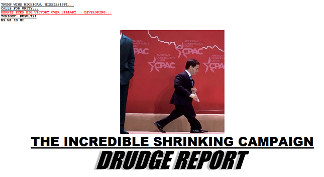 Glenn Beck gives up on Matt Drudge