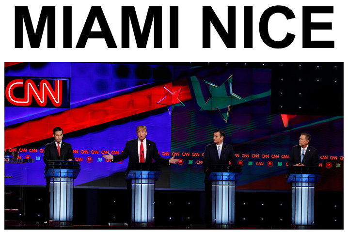 After months of complaining about raucous GOP debates, press yawns at civility