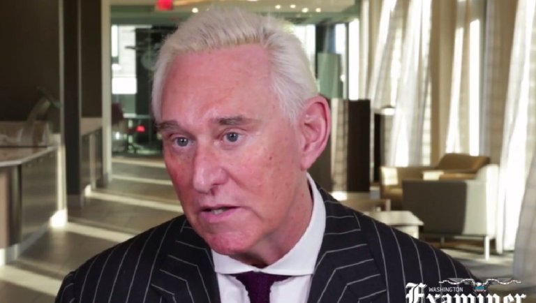 Roger Stone was suspended from Twitter Saturday after a Friday night rant. (File photo)