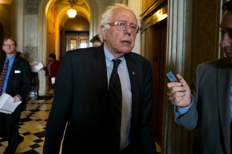 Bernie Sanders, I-Vt., along with eight Democrats, wrote a letter to Senate Rules Committee chairman Roy Blunt, R-Mo., calling for an unspecified minimum wage for all contracted Senate employees. (Washington Examiner)
