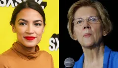 Elizabeth Warren praises ‘forged in fire’ AOC: ‘Millions are taking cues from her’