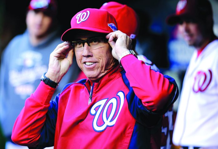 Manager Davey Johnson led the Nationals to 98 wins and the NL East title in 2012. (AP photo)