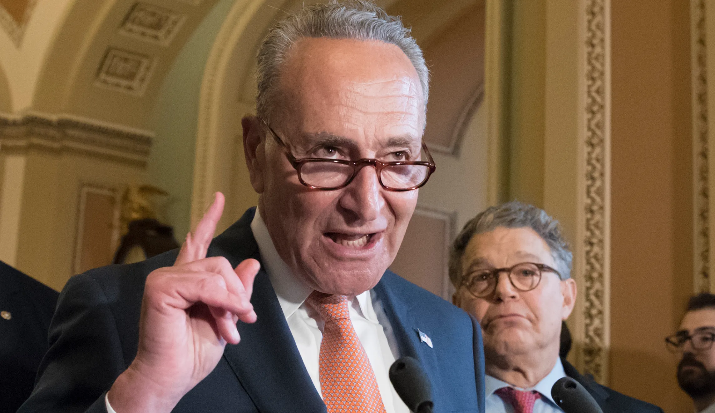 Chuck Schumer pushes ‘dear friend’ Al Franken toward the door: ‘He should step down immediately’