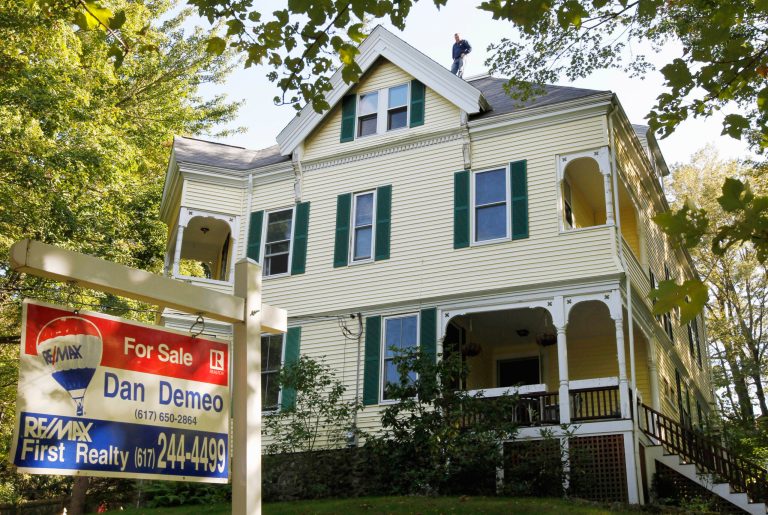 The homeownership rate fell from 63.5 percent in the first quarter to 62.9 percent in the second, tied for the lowest level since early 1965, when records were first kept. (AP Photo)