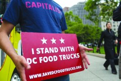 D.C. food trucks close for business to protest mayor’s regulations
