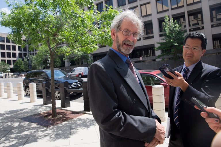 Douglas Hughes told theÂ Associated PressÂ Friday he will bear the consequences of his decision to land theÂ gyrocopter carrying more than 500 letter for members of Congress on the west lawn of the U.S. Capitol. (AP Photo)