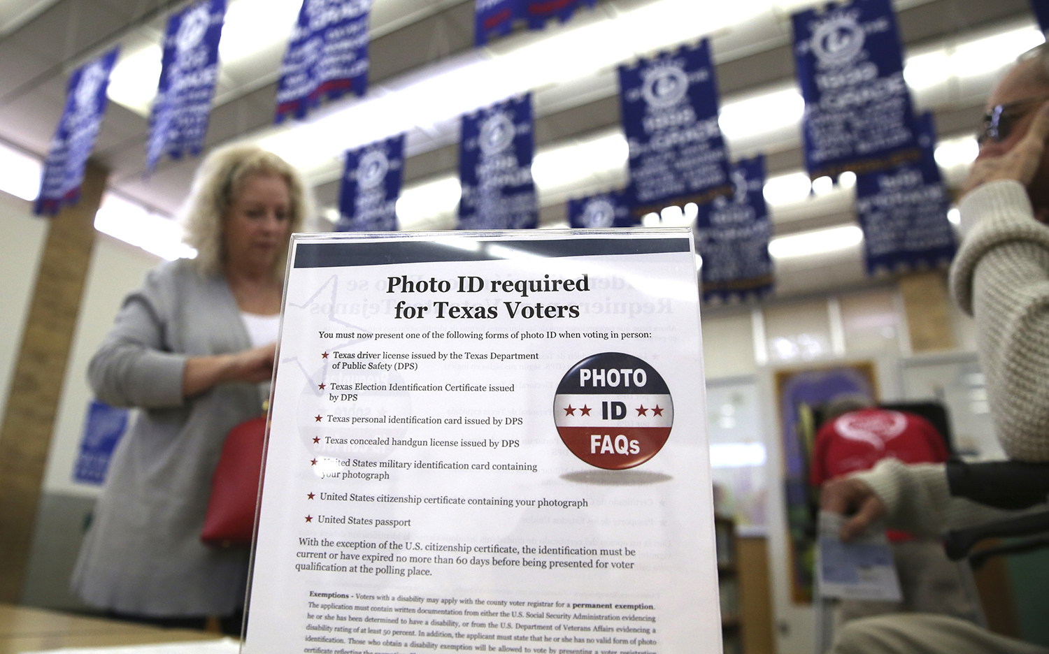 Trump to drop federal challenge of Texas voter ID law