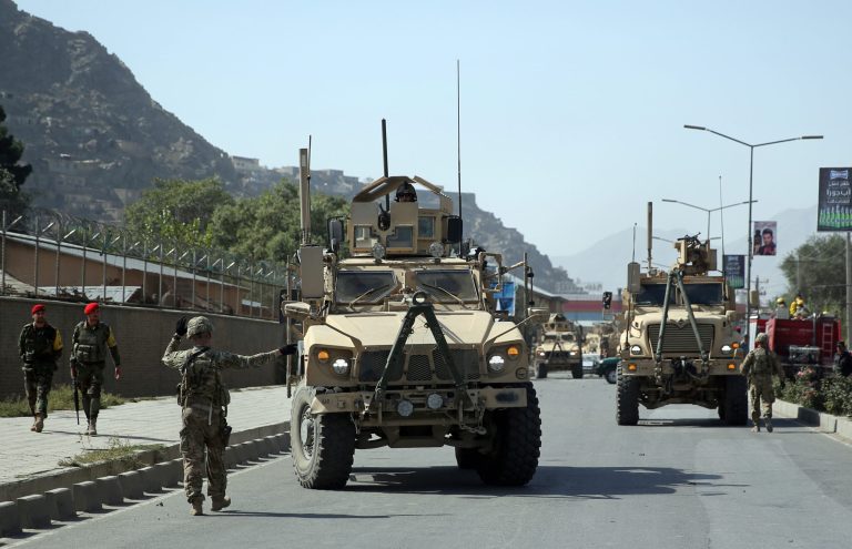 Taliban insurgents claimed responsibility for the attack in a statement, saying their target was a join Afghan-NATO security patrol. (AP file photo/Massoud Hossaini)