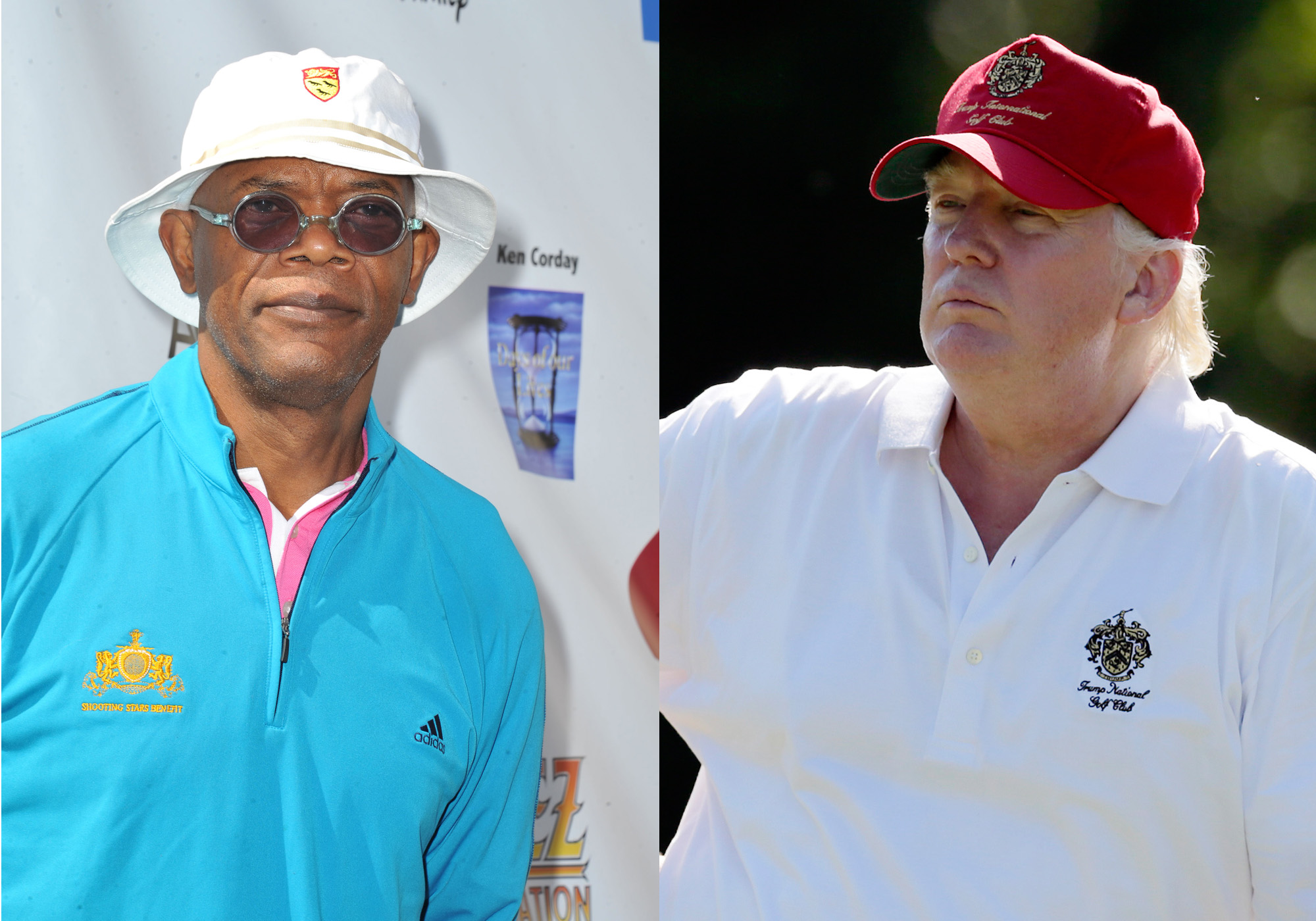 Trump makes fun of Samuel L. Jackson’s golf swing