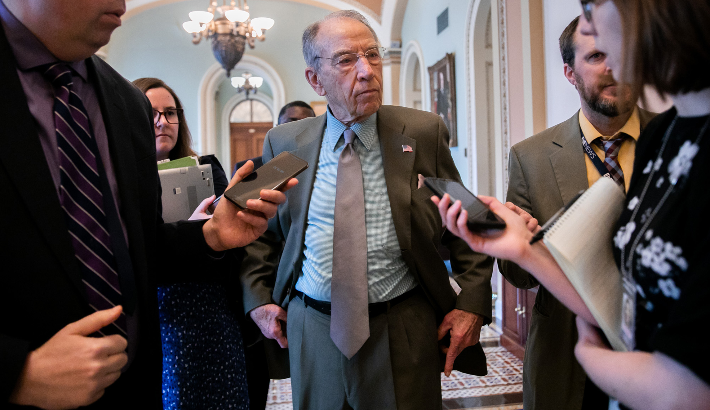 85-year-old Chuck Grassley on why he runs 12 miles a week: ‘So I don’t get fat, I guess’
