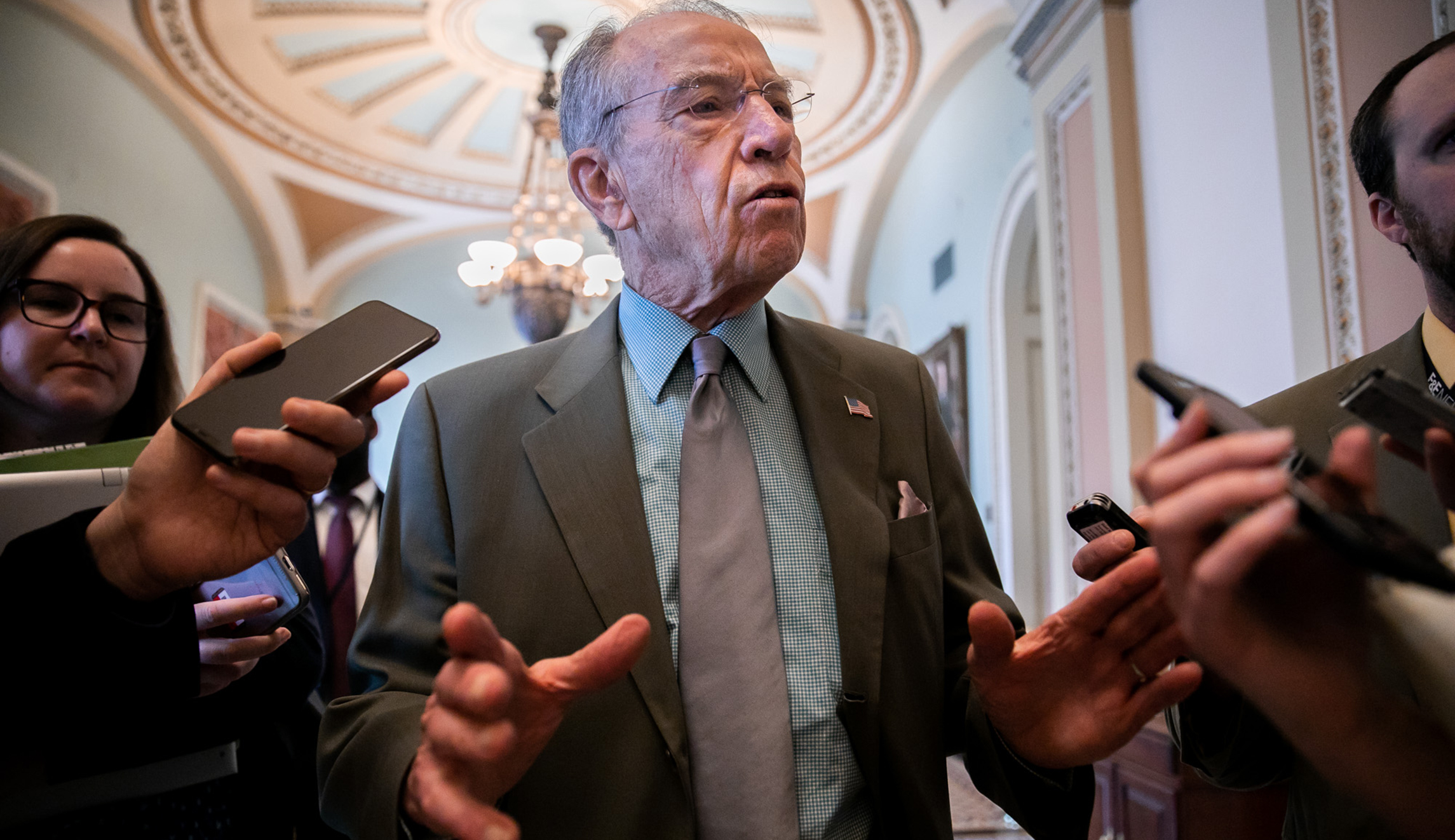 Grassley says China stalling on trade in hopes Democrat replaces Trump