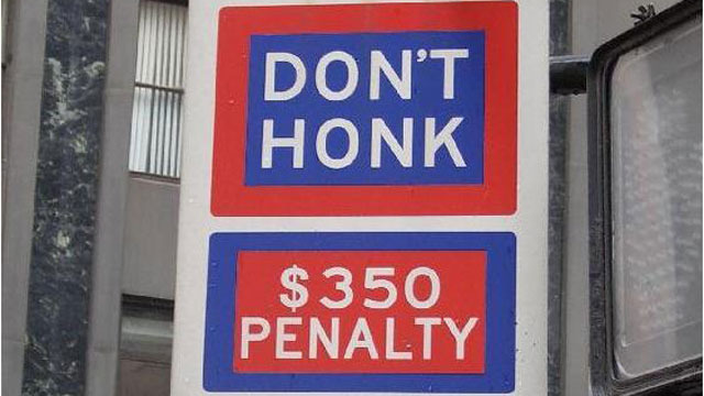 Talking Points for Jan. 31: ‘Don’t Honk’ signs, German Cookie Monster, birth tourism