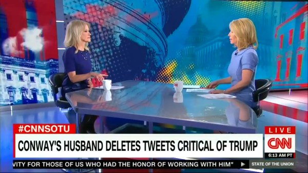 Kellyanne Conway goes off on CNN’s Dana Bash for asking about her husband’s Trump criticisms: WATCH