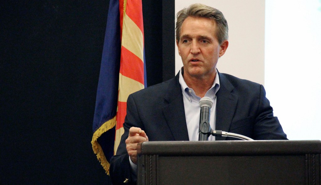 Jeff Flake wants to find a fix for DACA and border security