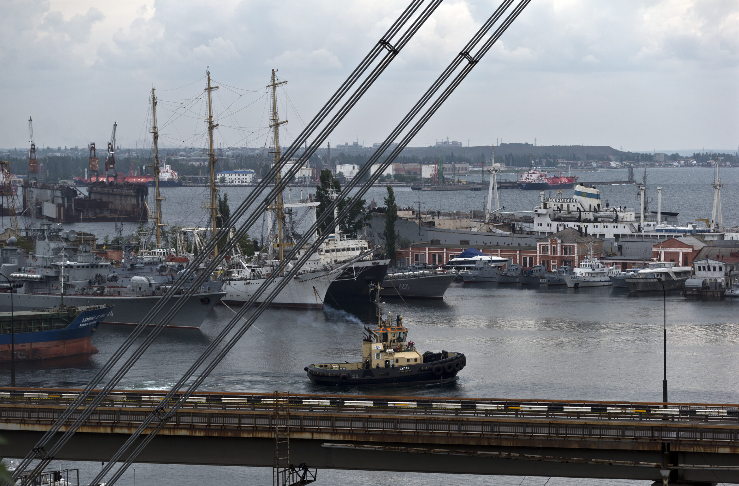 Ukraine’s hobbled navy: “Times are not the best”