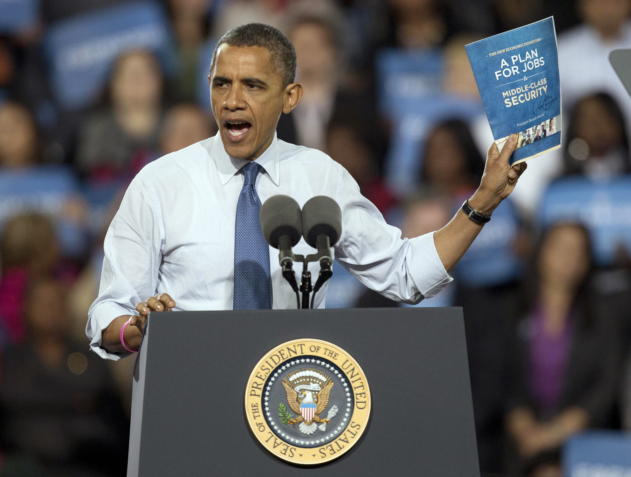 Obama’s focus on Big Bird, binders and bayonets may backfire, experts say