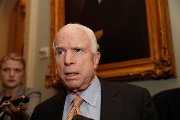 John McCain: Impeachment talk not ‘a rational approach’