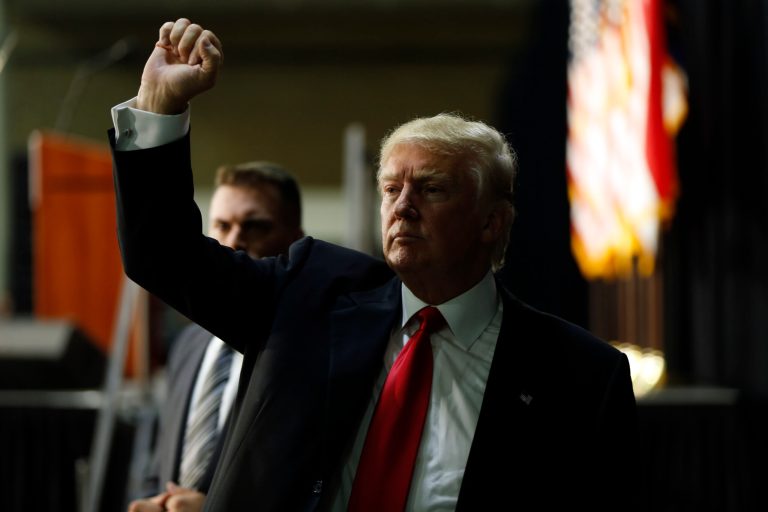 It is safe to conclude that Donald Trump is on course to lose the presidential election. This conclusion leads one to ask: —œHow to you spell LANDSLIDE—£? Here is a tutorial. (AP Photo)