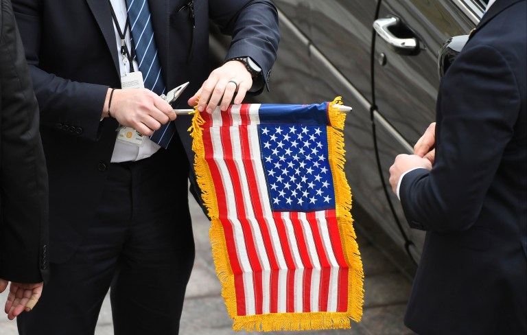 The Hatch Act bars most executive branch officials from engaging in certain political activities. (Jack Gruber/Pool Photo via USA TODAY NETWORK)