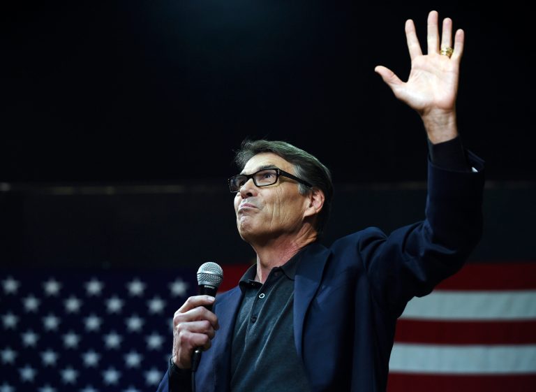 RickÂ Perry told CNN Tuesday that he currently has 