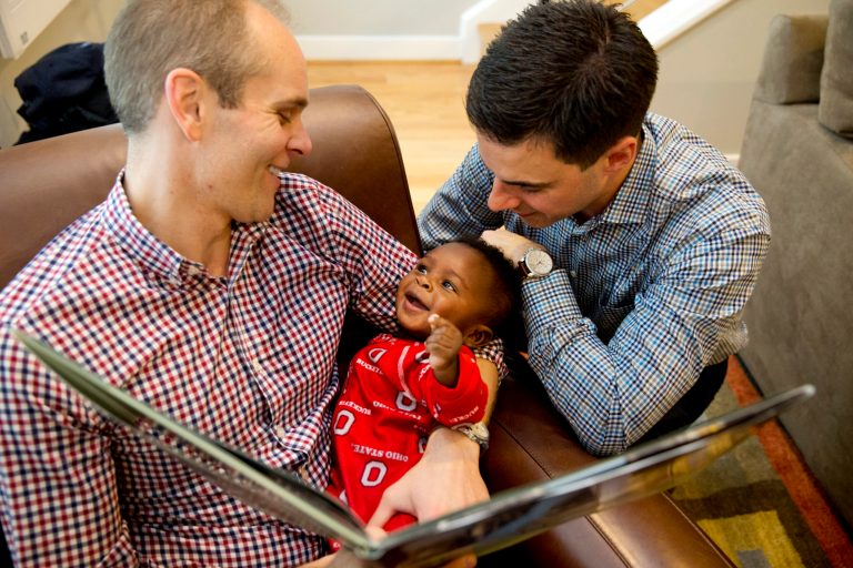 The Arkansas Supreme Court on Thursday reversed a lower court's ruling that would have allowed same-sex couples to put the names of both spouses on the birth certificates of their children without a court order. (AP Photo/Jacquelyn Martin)