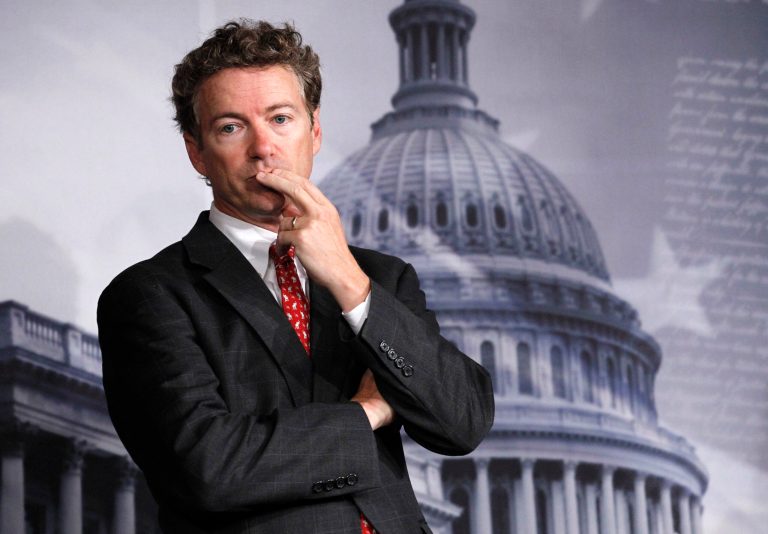 Sen. Rand Paul, R-Ky., will run for president in 2016 -- if he can convince his wife to sign off on the idea. (AP Photo/Manuel Balce Ceneta, File)