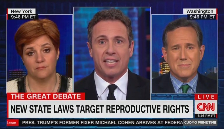 CNN guest: ‘When a woman is pregnant, that is not a human being inside of her’