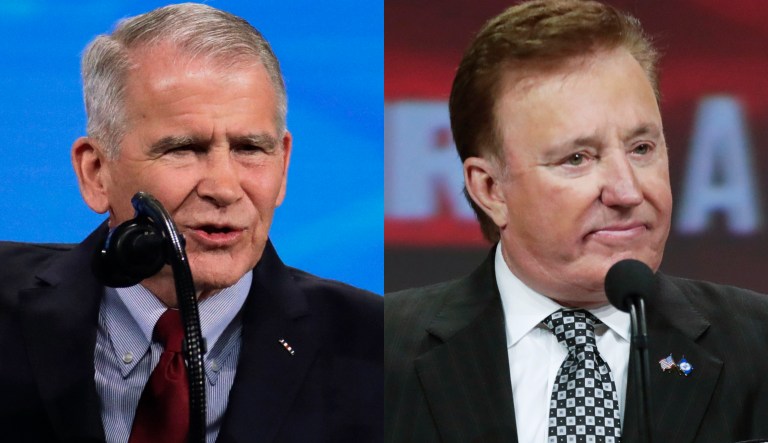 Oliver North and Richard Childress