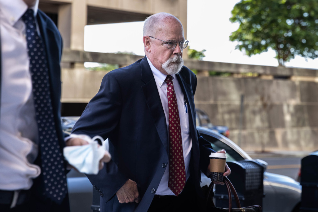 Special counsel John Durham is seen.