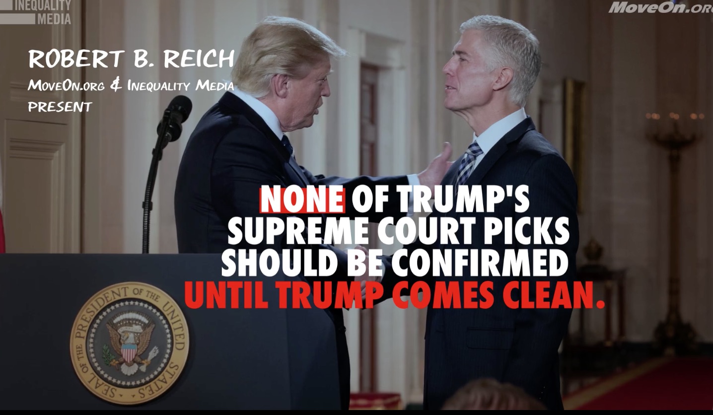 Team Clinton: Gorsuch filibuster payback for loss