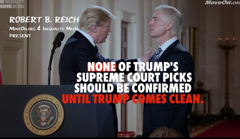 Team Clinton: Gorsuch filibuster payback for loss