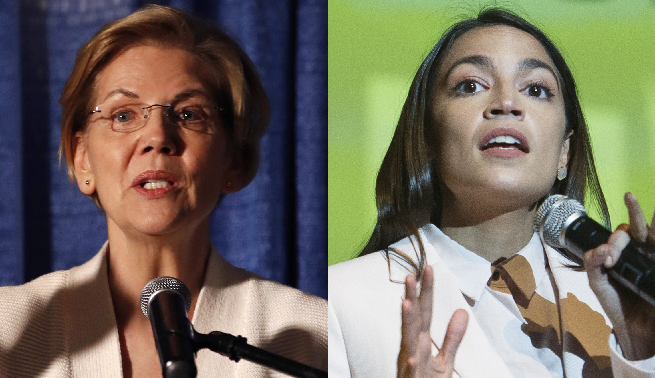 Warren poised to break out, AOC endorsement could derail Sanders