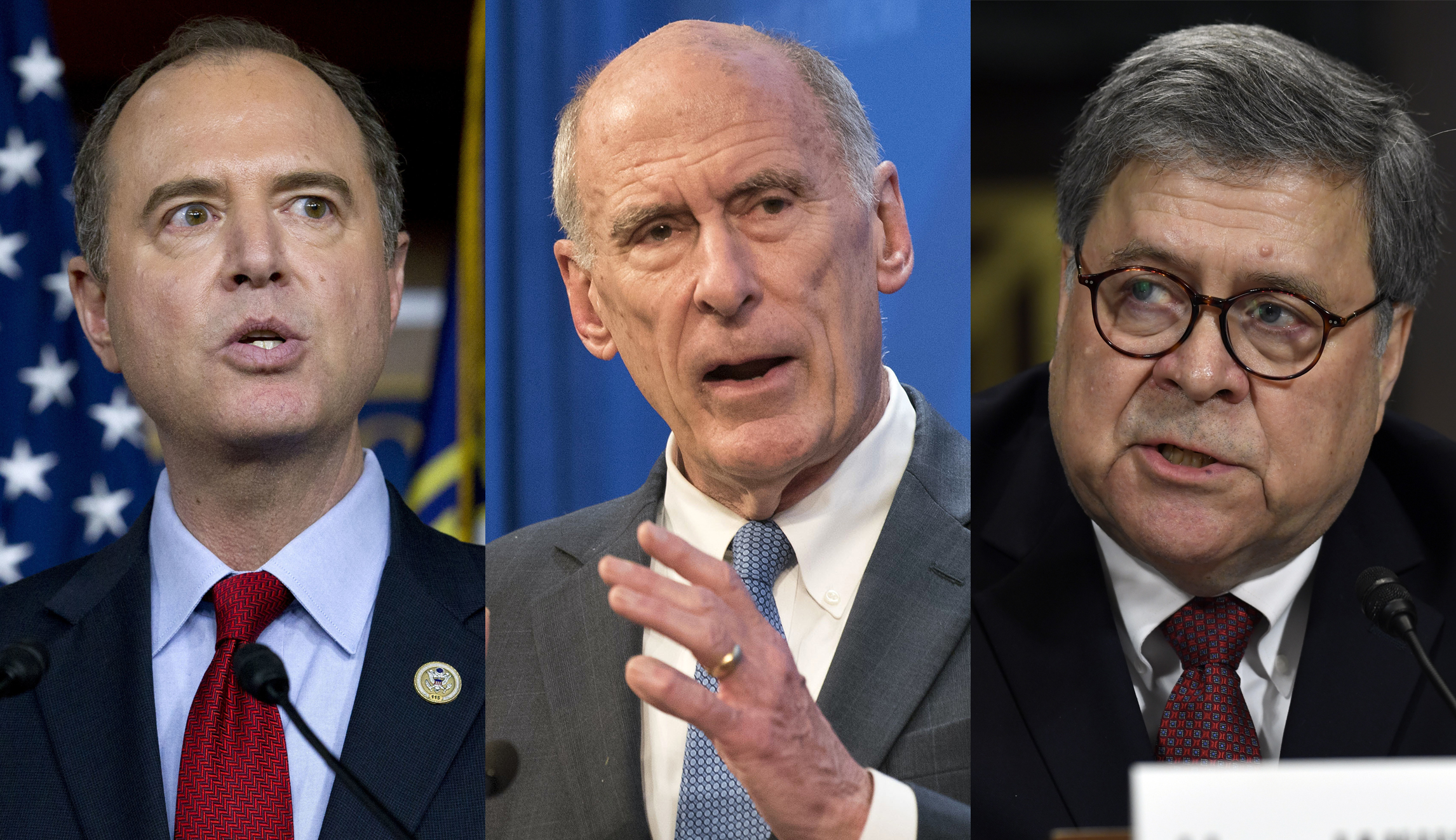 Adam Schiff calls on Dan Coats to tell him if William Barr declassifies over intelligence community objections