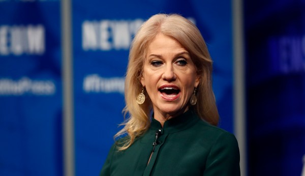 Kellyanne Conway cites Hillary Clinton in search for Mike Pompeo support