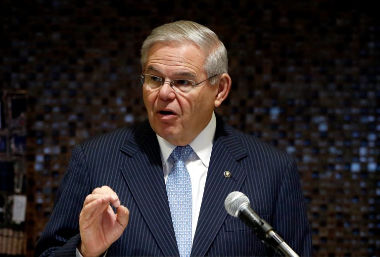 Democratic Sen. Bob Menendez raised alarm Monday over the potential Russian takeover of a large American-based oil firm that controls numerous terminals and infrastructure in the United States. (AP Photo)
