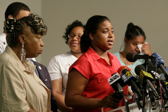 Citing a rally last summer in Seattle when Black Lives Matter protesters interrupted Bernie Sanders, Erica Garner believes that Sanders "heard us, and I believe he'll continue to listen." (AP Photo)