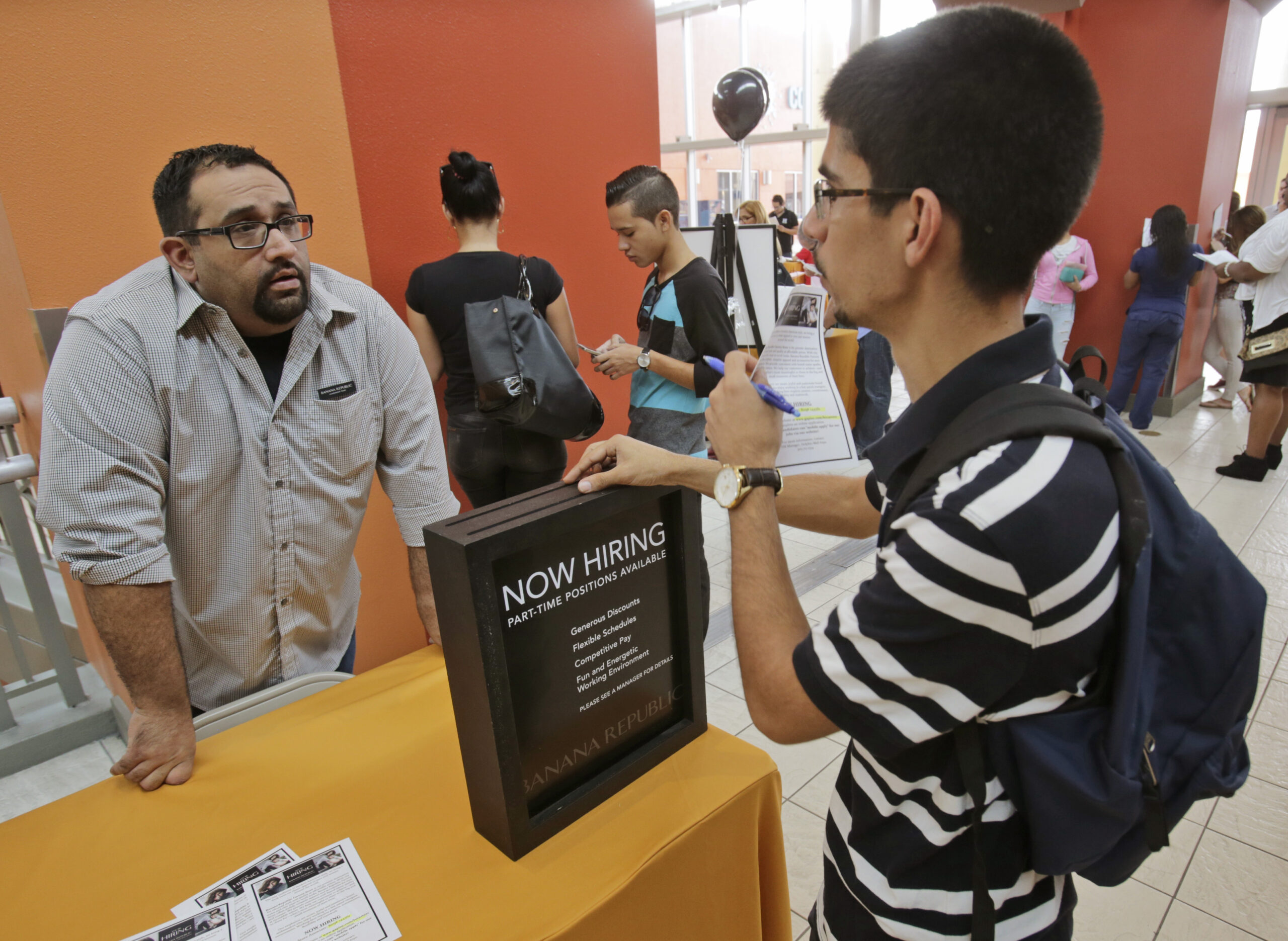 Just 1.4 unemployed workers for each job opening, fewest since 2001