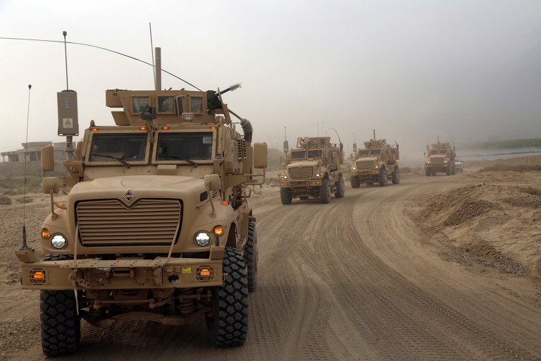 The U.S. Central Command chief said that Iraq is on course to meet its goal of liberating Mosul before the end of the year. (AP Photo)